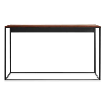Blu Dot Minimalista Console Table - Walnut / Black In Brown