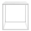 Blu Dot Minimalista Side Table In Marble/white