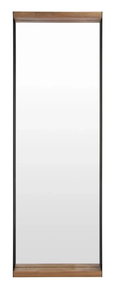 Blu Dot Mirror Mirror - Large - Walnut In Brown