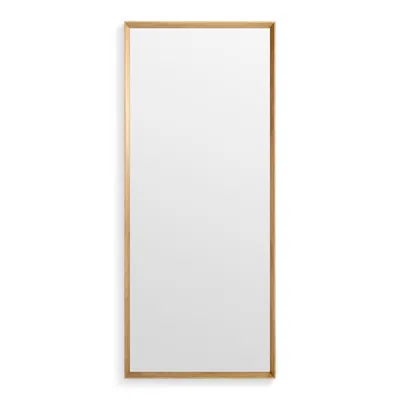 Blu Dot Mode Large Mirror In White Oak