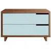 Blu Dot Modu-licious #1 - Robin's Egg Blue In Brown