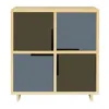 Blu Dot Modu-licious #3 - Dark Olive / Grey Blue In Multi