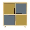 Blu Dot Modu-licious #3 - Mustard / Grey Blue In Multi