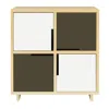 Blu Dot Modu-licious #3 - White / Dark Olive In Multi