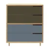 Blu Dot Modu-licious #4 - Dark Olive / Grey Blue In Multi