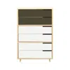 Blu Dot Modu-licious #5 - Dark Olive / White / White In Multi