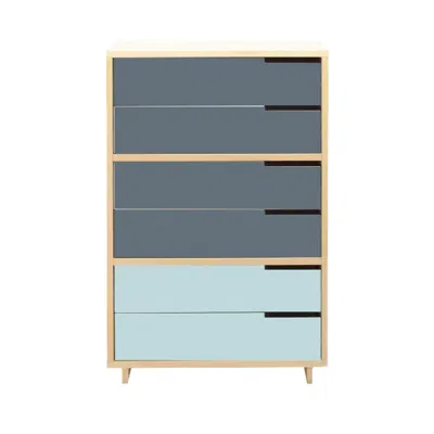 Blu Dot Modu-licious #5 - Grey Blue / Grey Blue / Robin's Egg Blue