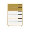 Blu Dot Modu-licious #5 - Mustard / White / White In Multi