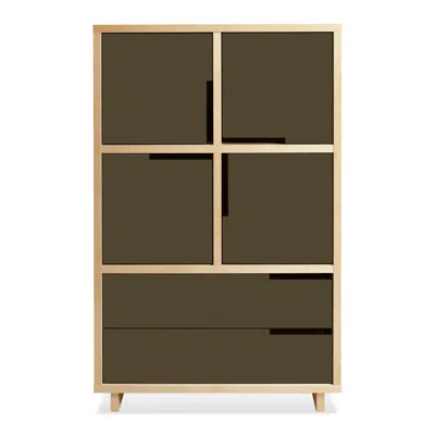 Blu Dot Modu-licious #6 - Dark Olive / Dark Olive / Dark Olive