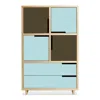 Blu Dot Modu-licious #6 - Dark Olive / Robin's Egg Blue / Robin's Egg Blue