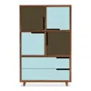 Blu Dot Modu-licious #6 - Dark Olive / Robin's Egg Blue / Robin's Egg Blue