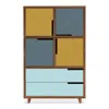 Blu Dot Modu-licious #6 - Mustard / Grey Blue / Robin's Egg Blue