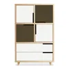 Blu Dot Modu-licious #6 - White / Dark Olive / White