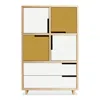 Blu Dot Modu-licious #6 - White / Mustard / White
