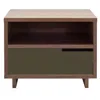 Blu Dot Modu-licious Side Table - Dark Olive In Brown