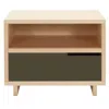 Blu Dot Modu-licious Side Table - Dark Olive In Neutral