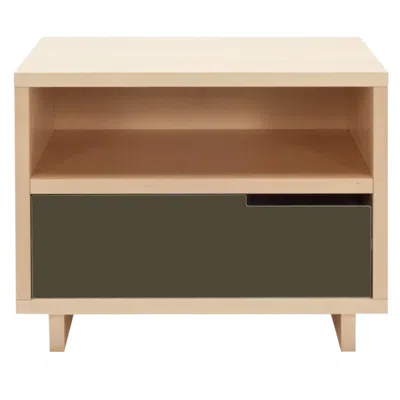 Blu Dot Modu-licious Side Table - Dark Olive In Neutral