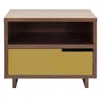 Blu Dot Modu-licious Side Table - Mustard In Brown