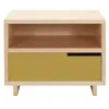 Blu Dot Modu-licious Side Table - Mustard In Neutral