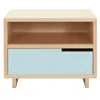 Blu Dot Modu-licious Side Table - Robin's Egg Blue In Neutral