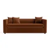 Blu Dot Mono 81" Sleeper Sofa - Copper Velvet