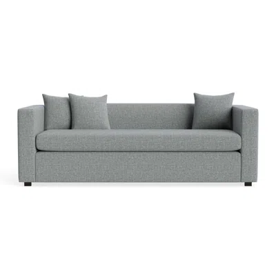 Blu Dot Mono 81" Sleeper Sofa - Kvadrat Guest Grey Blue