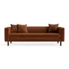 Blu Dot Mono 83" Sofa - Copper Velvet