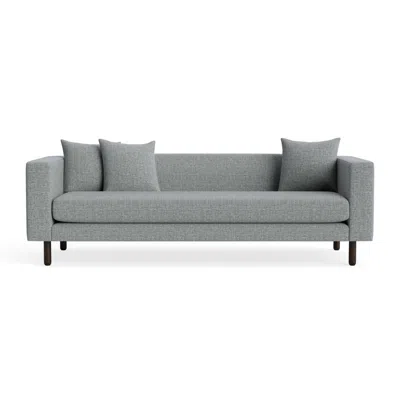 Blu Dot Mono 83" Sofa - Kvadrat Guest Grey Blue