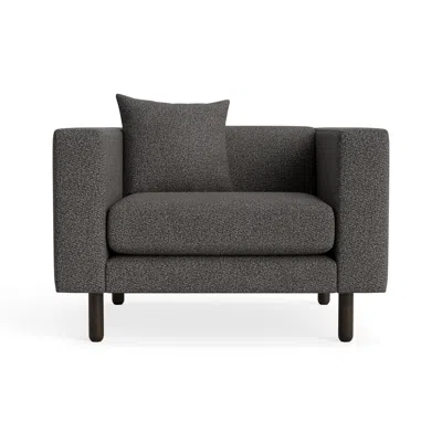 Blu Dot Mono Lounge Chair - Kelso Charcoal