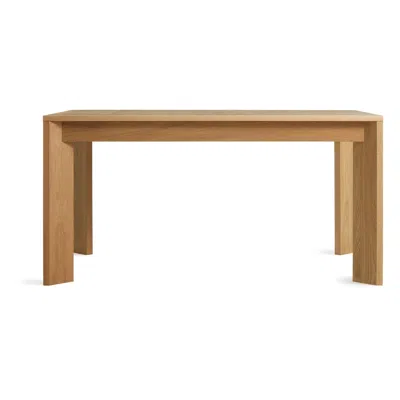 Blu Dot Moreover Extension Dining Table - 60-84" Length / White Oak In Brown