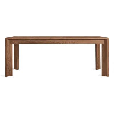 Blu Dot Moreover Extension Dining Table - 80-104" Length / Walnut In Brown