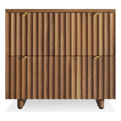 Blu Dot Murmur Nightstand - Walnut In Brown