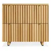 Blu Dot Murmur Nightstand - White Oak In Brown