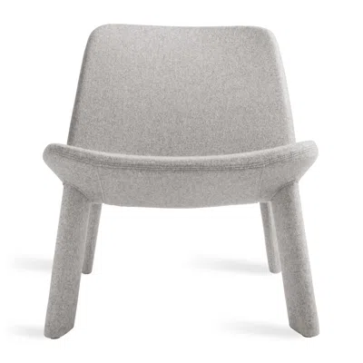 Blu Dot Neat Lounge Chair In Vesper Light Grey