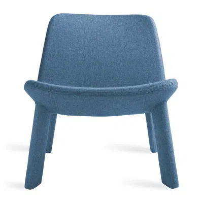 Blu Dot Neat Lounge Chair In Vesper Marine Blue