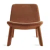 Blu Dot Neat Velvet Lounge Chair In Copper Velvet