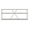 Blu Dot Needwant Long And Low Shelving In Grey Green