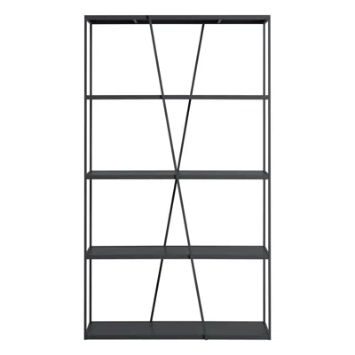 Blu Dot Needwant Narrow Shelving - Oblivion In Black