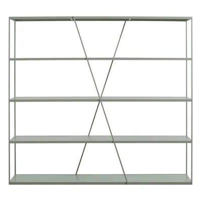 Blu Dot Needwant Shelving - Grey Green In Gray