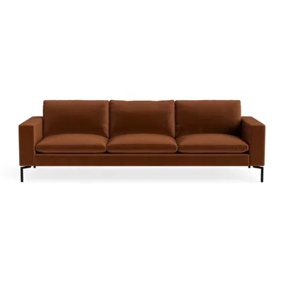 Blu Dot New Standard 104" Sofa - Copper Velvet / Black
