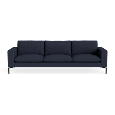 Blu Dot New Standard 104" Sofa - Kvadrat Autumn Navy / Black