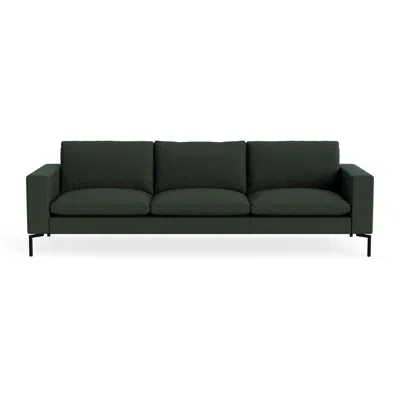 Blu Dot New Standard 104" Sofa - Maharam Meld In Panda / Black