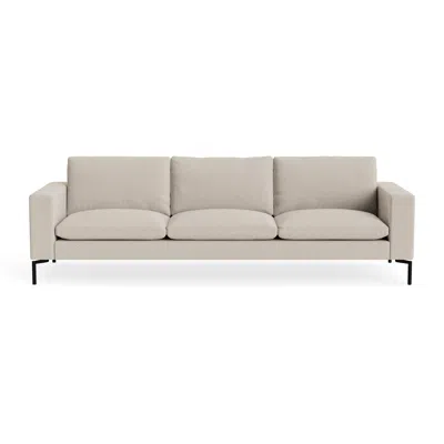 Blu Dot New Standard 104" Sofa - Sanford Linen / Black