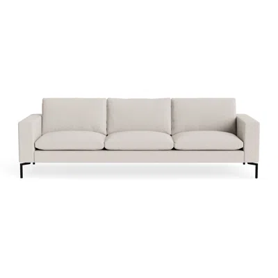 Blu Dot New Standard 104" Sofa - Vos Bone / Black