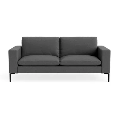 Blu Dot New Standard 78" Sofa - Gabro Grey / Black