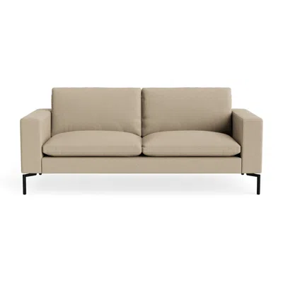 Blu Dot New Standard 78" Sofa - Kelso Camel / Black