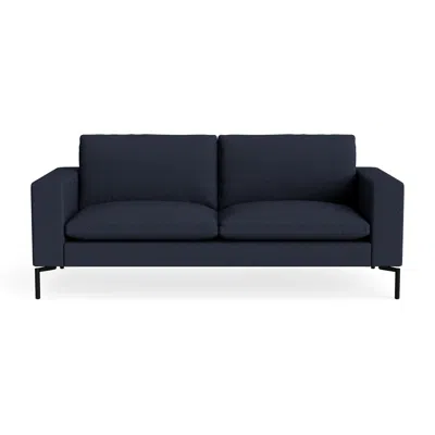Blu Dot New Standard 78" Sofa - Kvadrat Autumn Navy / Black