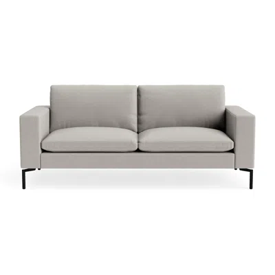 Blu Dot New Standard 78" Sofa - Maharam Mode In Clavicle / Black
