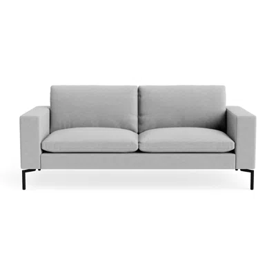 Blu Dot New Standard 78" Sofa - Maharam Mode In Intaglio / Black