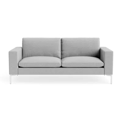 Blu Dot New Standard 78" Sofa - Maharam Mode In Intaglio / White
